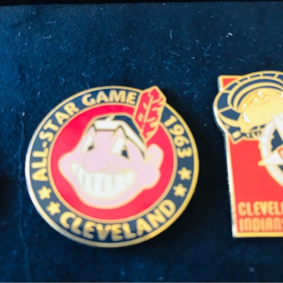 Very Rare Set Cleveland Indians 5 All Star Game Commemoration Pins - Picture 5 of 8
